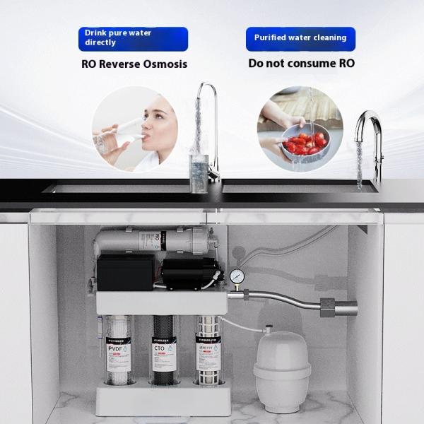 Home Reverse Osmosis Drinking Water Purifier 5 Stage Filtration System