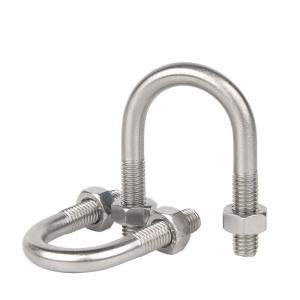 Wholesale Direct DIN ANSI Stainless Steel SS 304 316 201 316L U Bolt for Industry Standard from china suppliers