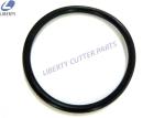 Black Round Flat Rubber Seal Ring , O Ring Rubber Gasket 496500222-