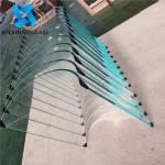 6mm Bent Toughened Heat Soaked Glass