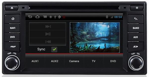 Ouchuangbo Car Radio 3G Wifi SWC DVD Android 4.0 for Nissan Livian Auto