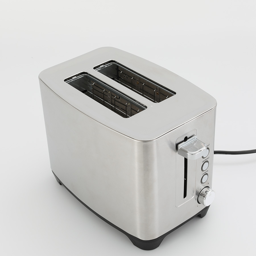 Small Kitchen Appliances 2 slice stainless steel toaster bread toaster machine electric bread toaster