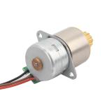 60mA 15mm Permanent Magnet Stepper Motor With Metal Gearbox 18 Degree SM1516