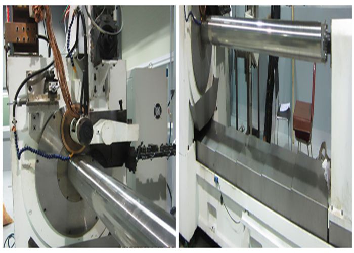 Servo Motor Drive Stainless Steel Wire Screen Welding Machine 600MM Dia