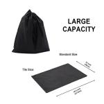 Reusable Single Fabric Shoe Bags Waterproof Nylon Fabric Promotional