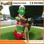 Mini Oxford cloth Green Airblown Inflatable Grinch Inflatable Christmas Grinch