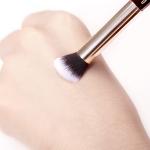 Soft Zinfandel Color Eye Makeup Brush Set Aluminum Ferrule