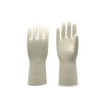 White Waterproof 300mm 50g Rubber Cleaning Gloves