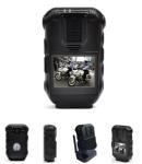Black Infrared Police Wearing Body Cameras Ambarella Chipset For Evidence