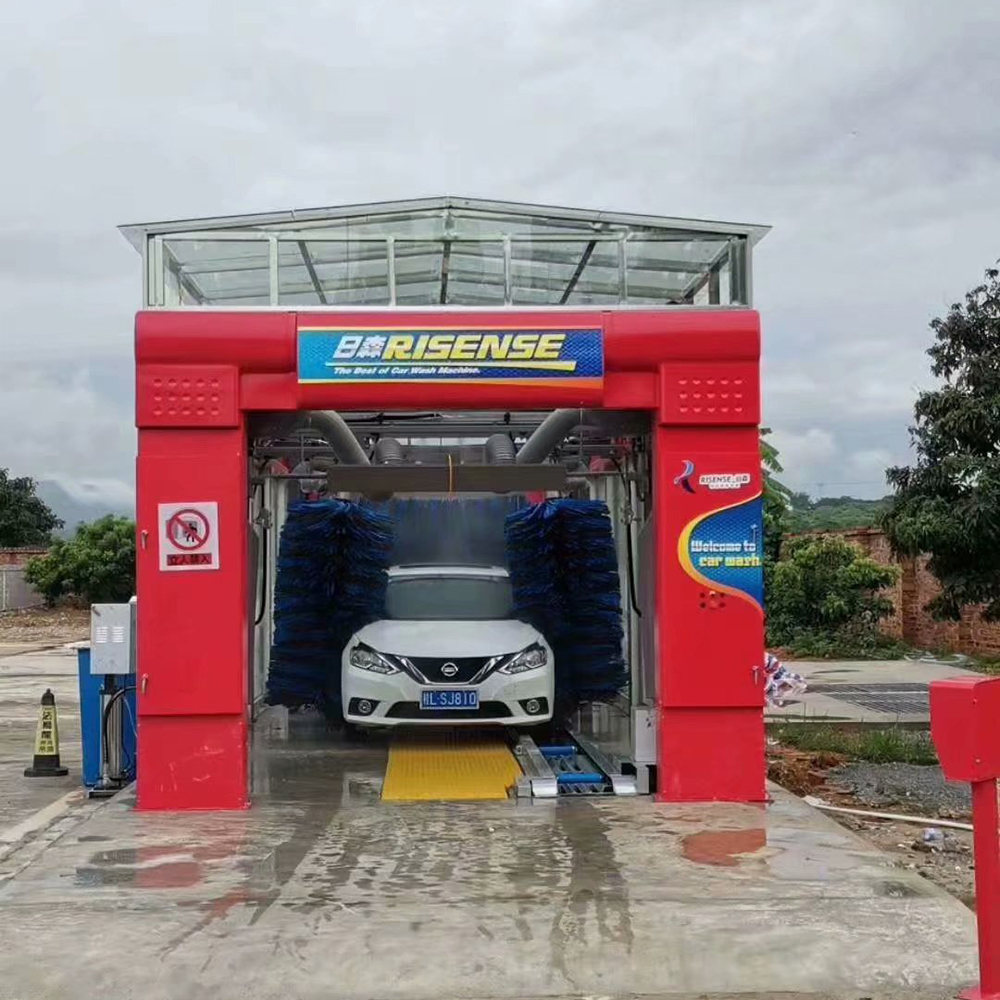 Car Wash Shop Auto Machine Design as customer's requests Galvanizing by dipping