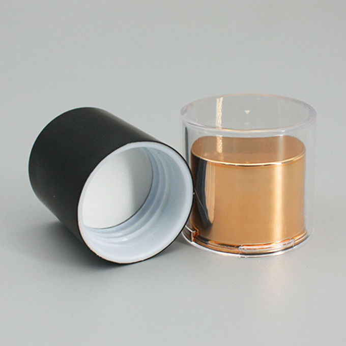 Plastic Cosmetic Packaging 28mm Flip Top Lid