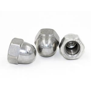 Wholesale A2/A4 Stainless Steel Dome Cap Nut – M6/M8/M10/M12 Hygienic &amp; Anti-Loosening Design from china suppliers