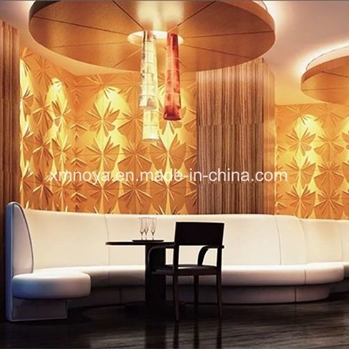 Sound Absorption &amp; Heat Insulation Materials, 3D Wall Decorative Panel