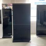 75 Inch Indoor Floor Standing Touch Totem 4K Advertising Display Screen 43 55 65
