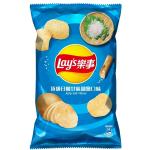 Lays Smoked Ribs Flavor Potato Chips - 54g Economy Pack. Enhance Your Worldwide