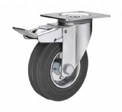 Wholesale Industry Rubber Caster Grey from china suppliers