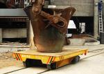 Furnace Material Transfer Hot Metal Slag Pot Truck On Steel Track With Heat
