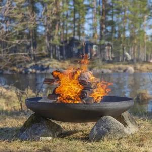 Wholesale 39.5&quot; OEM Corten Steel Cast Iron Metal Fire Pit Bowl Outdoor from china suppliers
