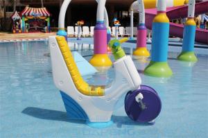 Wholesale Children Water Park Play Game Fiberglass Water Spray Motorcycle For Splash Park from china suppliers