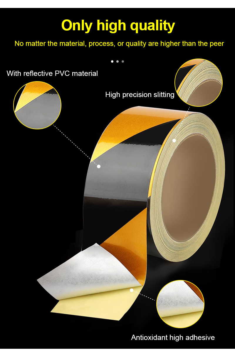 Hot Style High Visibility Car Reflective Tape Reflective Warning Safety Tape