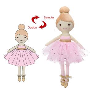 Wholesale EN71 Standard Lovely Girl Dressing Anime Plush Toys from china suppliers