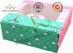 Cardboard Christmas Gift Packaging Boxes , Candy / Chocolate Packaging Boxes