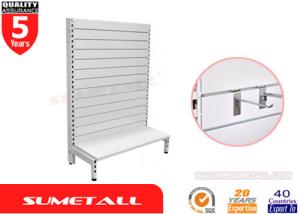 Wholesale Shop Display Supermarket Gondola Store Shelving With Slat Wall Backing from china suppliers