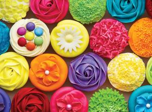 Wholesale cutomized Difficult adult jigsaw puzzles 1000 pieces Cool Cupcakes 27&quot; X 19&quot; from china suppliers