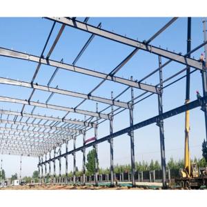 Wholesale Galvanized Prefabricated Steel Building Metal Steel Warehouse Construction Q345 from china suppliers