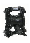 192L / Min Plastic Pneumatic Diaphragm Pump Sand Mill 70dB