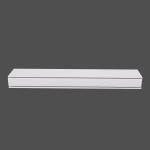 Extruded PVC Profile for Glass Bracing