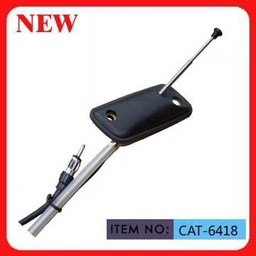 0.39M one Section Stainless Steel Mast AM FM Car Antenna For Nissan Toyota /