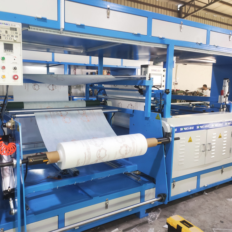25kw Roll Printing Machine Automatic Monochrome Non Woven Screen Printer