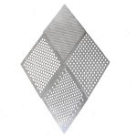 ASTM 304 Perforated Stainless Plate 304L Steel SS Sheet Metal 2mm