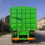 Brand New 3 Axle 60 Ton 12.00R20 Tires 12 Tire Side Wall Trailer Post Fence