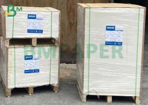 Wholesale GC1 C1S Coated 16PT 20PT Bleached Varnishable Cardboard Sheets 30 * 40inch from china suppliers