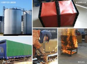 Wholesale Heat Resistant Fiberglass Welding Blanket Acrylic Coated Isolation Protection from china suppliers