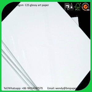 Wholesale LWC Light Weight Coated Art Paper for Printing from china suppliers