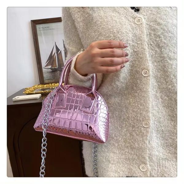 Highlight Sequins Leather Trending Small Bags Fashion Woman Bag for Special