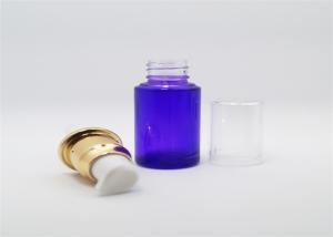 Wholesale 10ml Dark Blue Mini Small Lotion Jars , Essential Oil Small Lotion Bottle from china suppliers