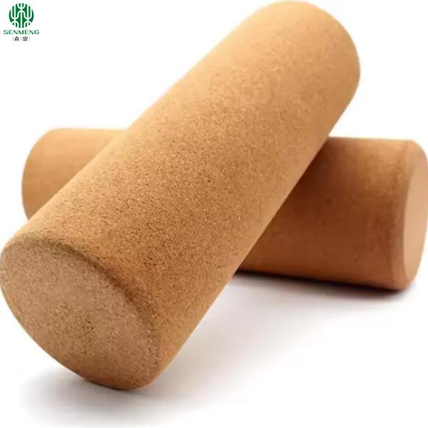 Wholesale Custom Logo Cork Yoga Roller for Fitness and Muscle Relaxer with
