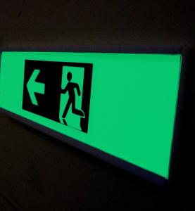 Wholesale PVC Type Eco Solvent Printable Photoluminescent Vinyl Glow In The Dark 2 - 12 Hours from china suppliers