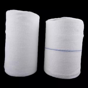Wholesale 90cm X 100m Sterile Hydrophilic 100% Cotton Absorbent Medical Cotton Roll Disposable Sterile Gauze Roll from china suppliers