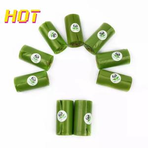 Wholesale Wholesale Custom Disposable Plastic Pet Clean Up Bag Printed Packed Pet Cleaning And Grooming Dog Poop Bags from china suppliers