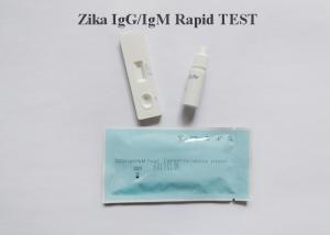 Wholesale Zika IgG/IgM Infectious Disease Blood Tests 4mm Cassette Gold Colloidal CE Approval from china suppliers