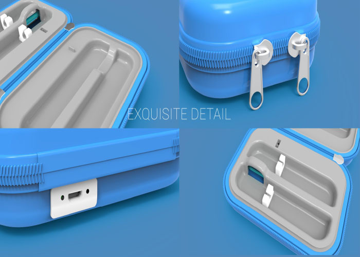 Portable Uv Sterilizer Bag Household Travel Use 5 Minutes Uv Disinfection Box
