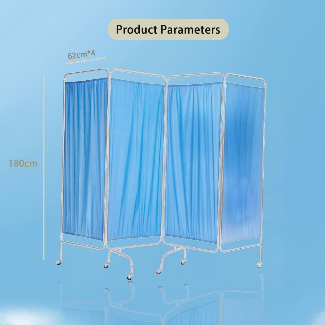 Partition Ward Portable Bed Screen Movable Hospital Curtain in Emergency Room Medical Curtains