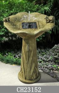 Wholesale Natual Look H66CM Polyresin Light Up Water Feature from china suppliers