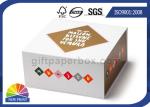 Hinged Lid Cardboard Presentation Box , Bespoke Printed Luxury Gift Packaging