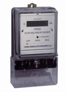 Wholesale Long Terminal Single Phase Electric Meter BS Mounting Digital Watt Hour Meter from china suppliers